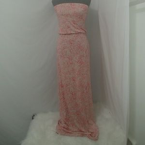 Nwt Armani exchange floral maxi dress